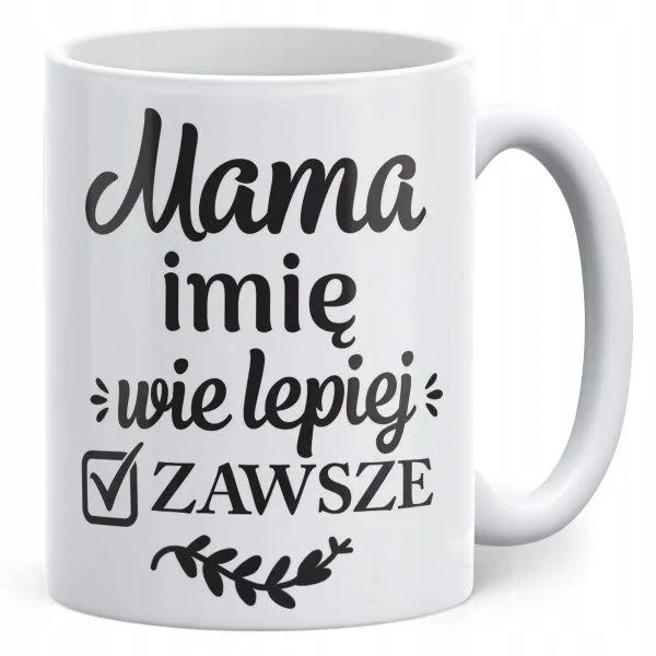 Kubek ceramiczny Personalizowany Dzień Matki Dla Mamy Prezent Upominek