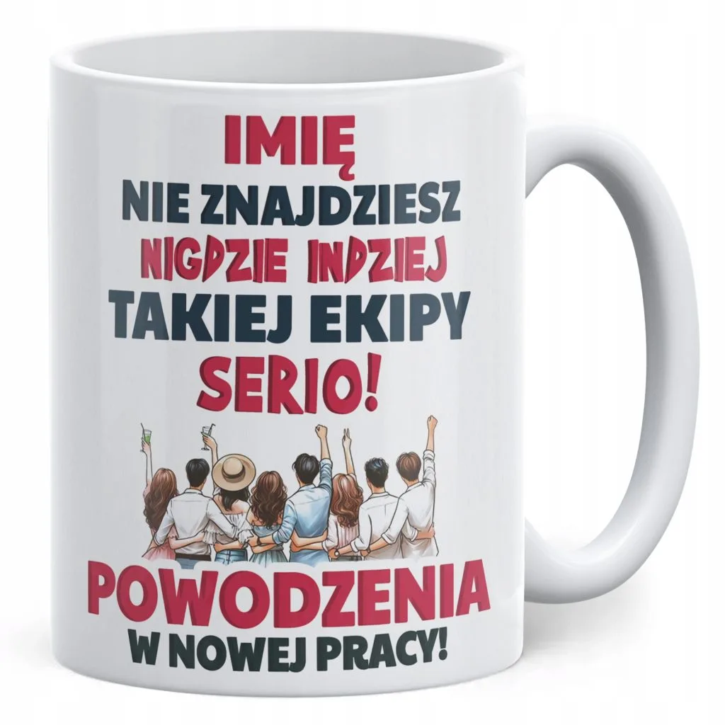 Kubek ceramiczny Personalizowany Pożeganie Odejście z Pracy Prezent