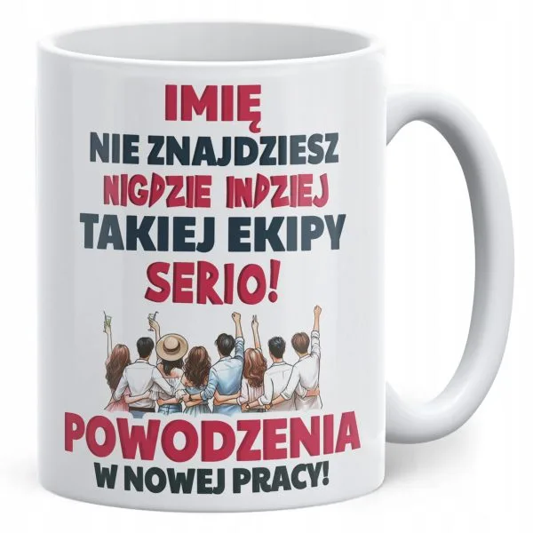 Kubek ceramiczny Personalizowany Pożeganie Odejście z Pracy Prezent