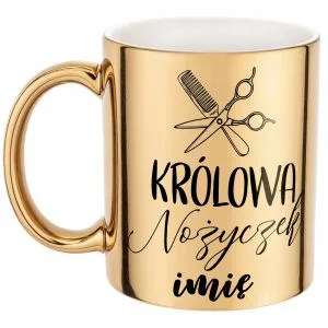 Kubki złote metalizowane