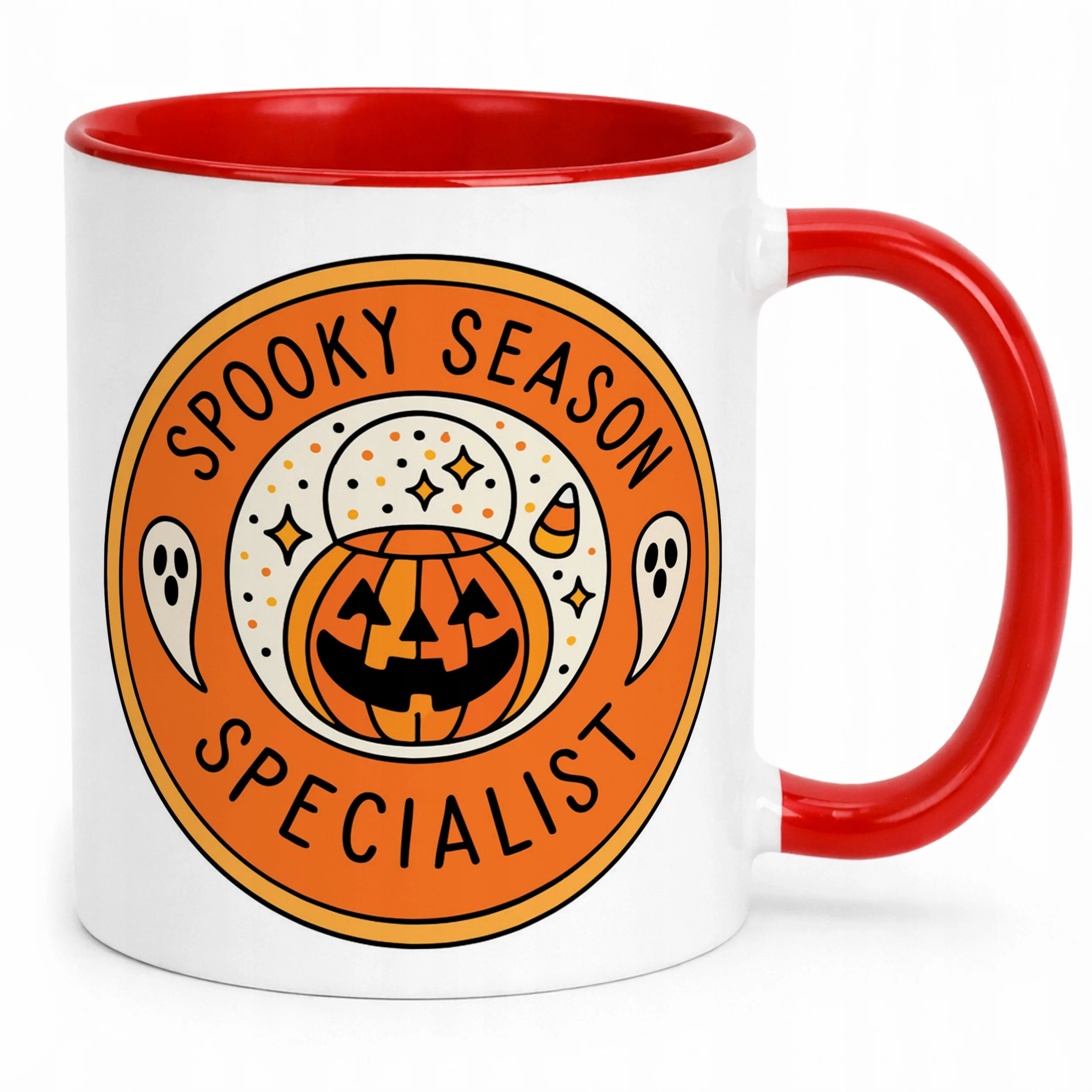 Kubek ceramiczny Halloween Spooky Season Dynia Jesień Prezent Upominek
