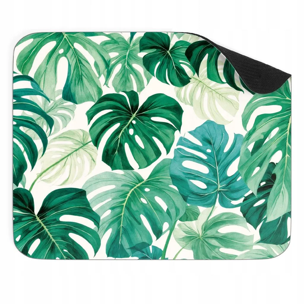 Podkładka pod mysz 22×18 cm Liście Monstery Monstera