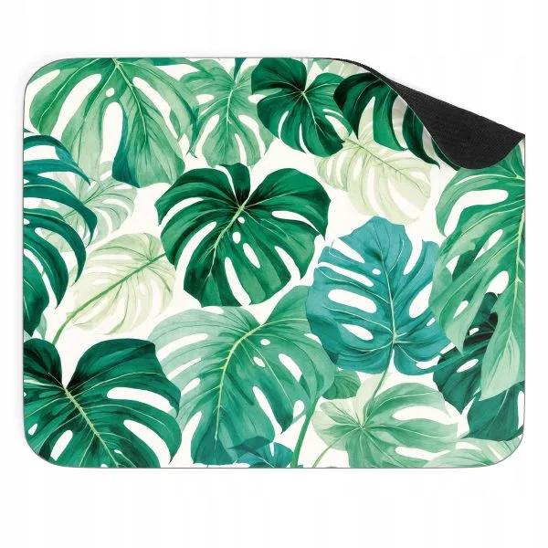 Podkładka pod mysz 22x18 cm Liście Monstery Monstera