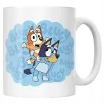 Kubek ceramiczny Bluey Bingo Dla Fana Bajki Dla Dzieci Prezent