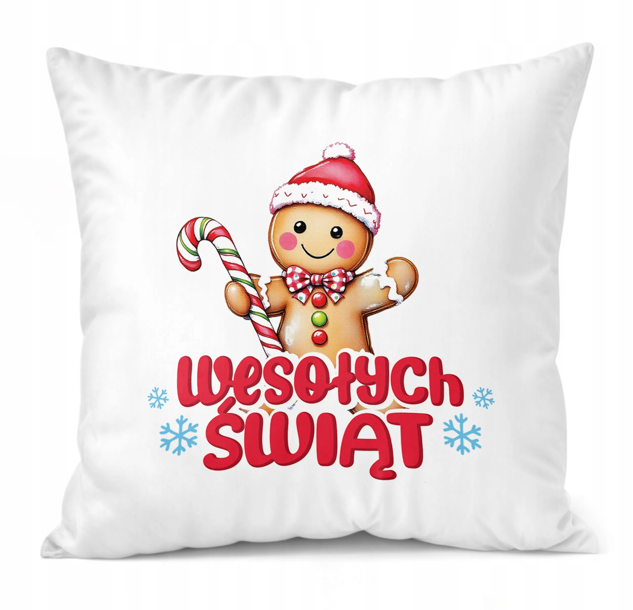 Poduszka 38x38cm Świąteczna Wesołych Świąt Boże Narodzenie Prezent