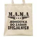 Torba bawełniana na zakupy Dzień Matki Dla Mamy Prezent Mama Jednostka