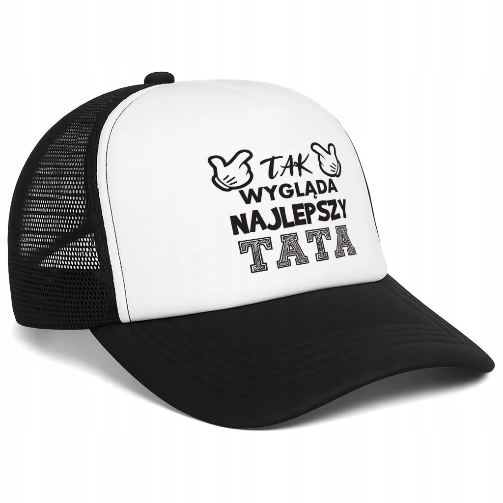 Czapka z daszkiem Trucker z nadrukiem na Dzień Ojca Prezent