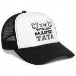 Czapka z daszkiem Trucker z nadrukiem na Dzień Ojca Prezent