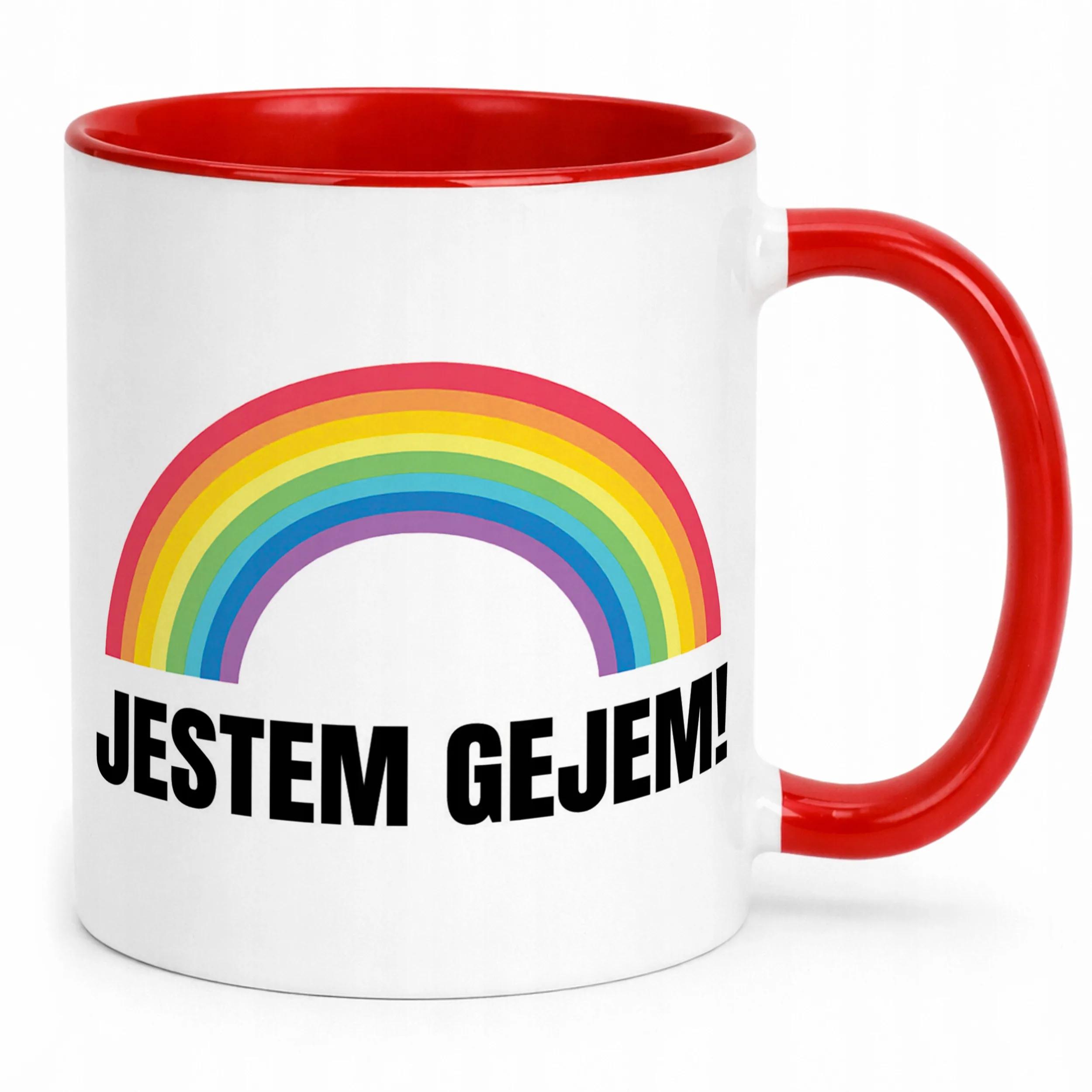 Kubek ceramiczny I’M GAY Tęcza LGBT Jestem Gejem