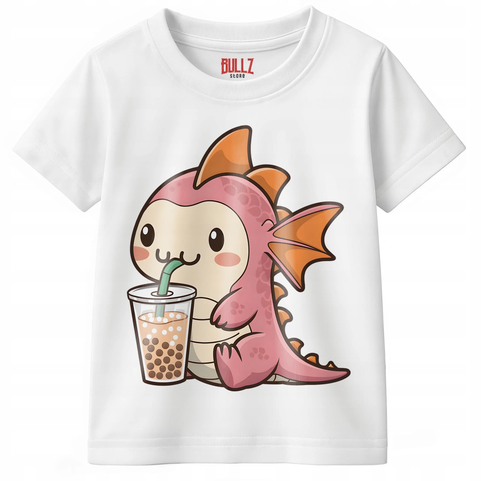 Koszulka dla dziecka biała Aksolotl Axolotl TikTok Trend HIT