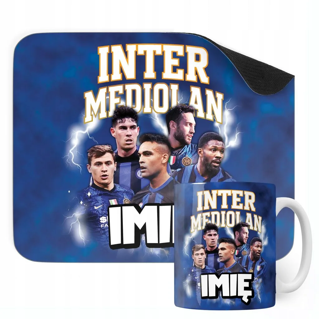 Zestaw personalizowany Kubek + Podkładka pod mysz Inter Mediolan Martínez