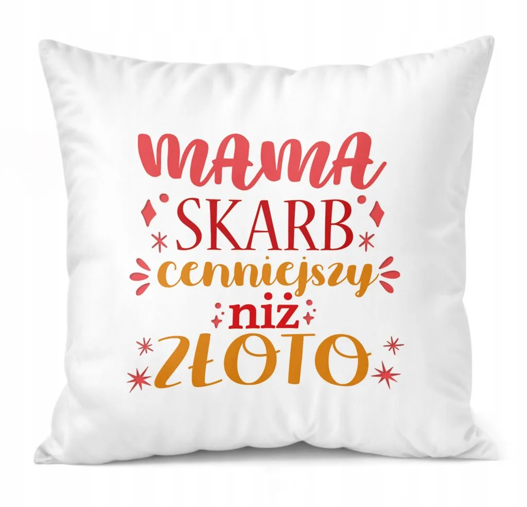 Poduszka 38x38cm Dzień Matki Dla Mamy Prezent Upominek