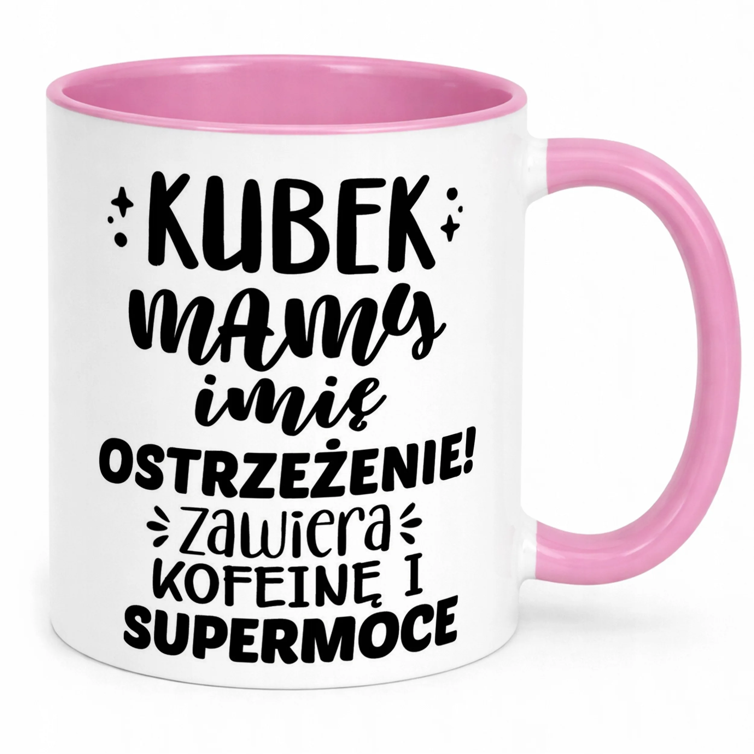 Kubek Różowy Personalizowany Dzień Matki Dla Mamy Prezent Upominek