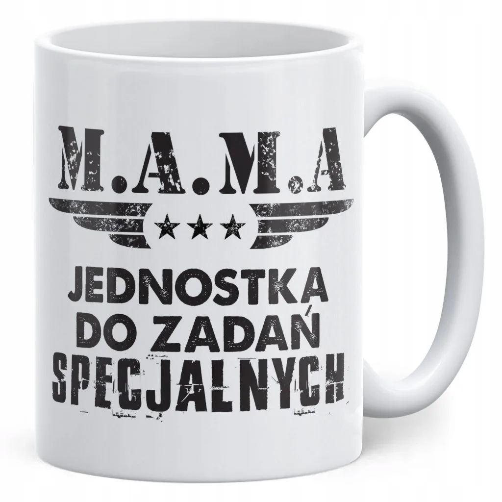 Kubek ceramiczny Dzień Matki Dla Mamy Prezent Mama Jednostka Do Zadań