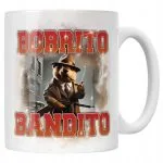 Kubek ceramiczny BRAINROT Bobrito Bandito Memy Zabawny TikTok Viral
