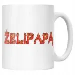 Kubek ceramiczny Żelipapą Śmieszne Memy Zabawne Prezent