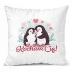 Poduszka 38x38cm Personalizowana Z okazji Walentynek Z imionami Prezent