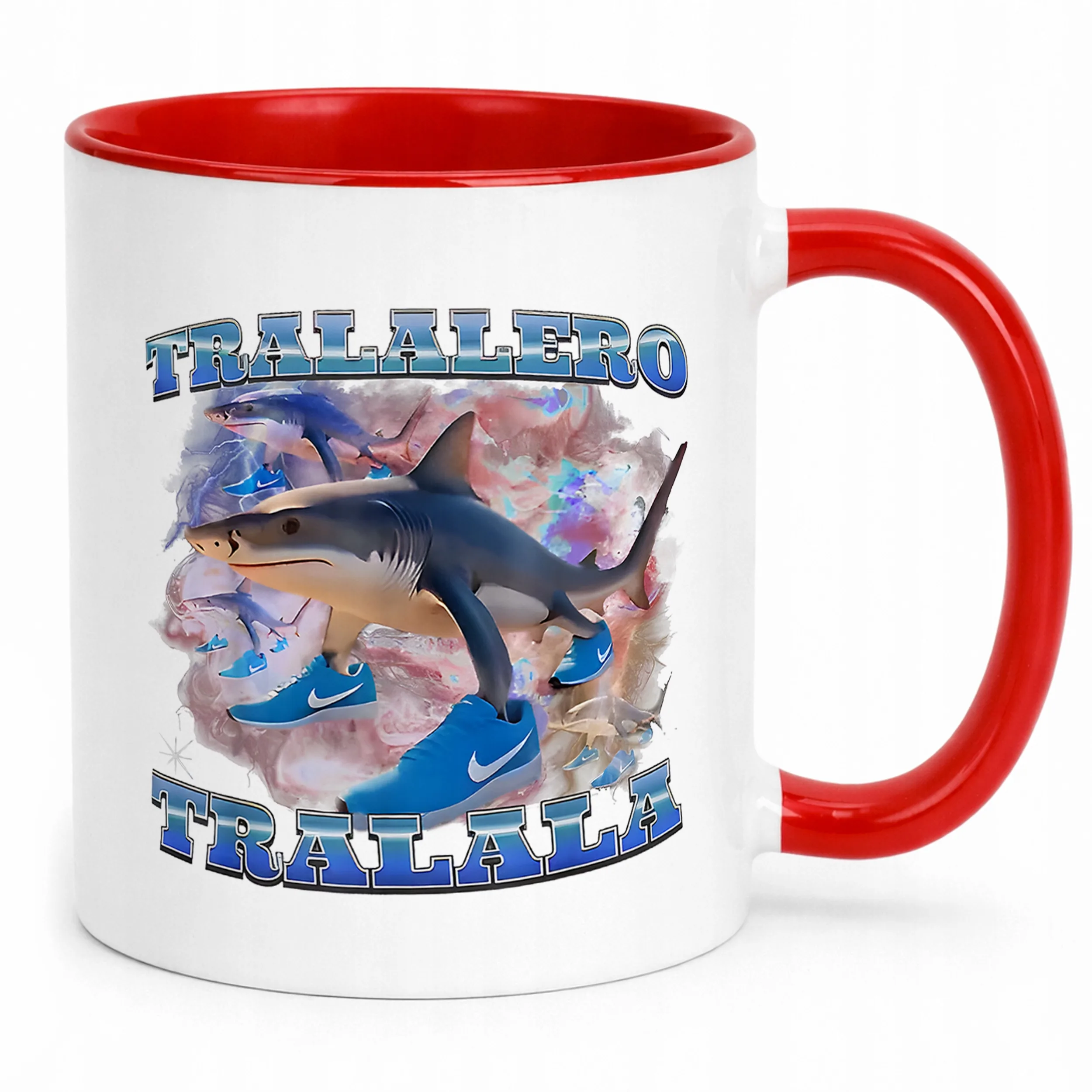 Kubek ceramiczny Tralalero Tralala viral tiktok brainrot mem