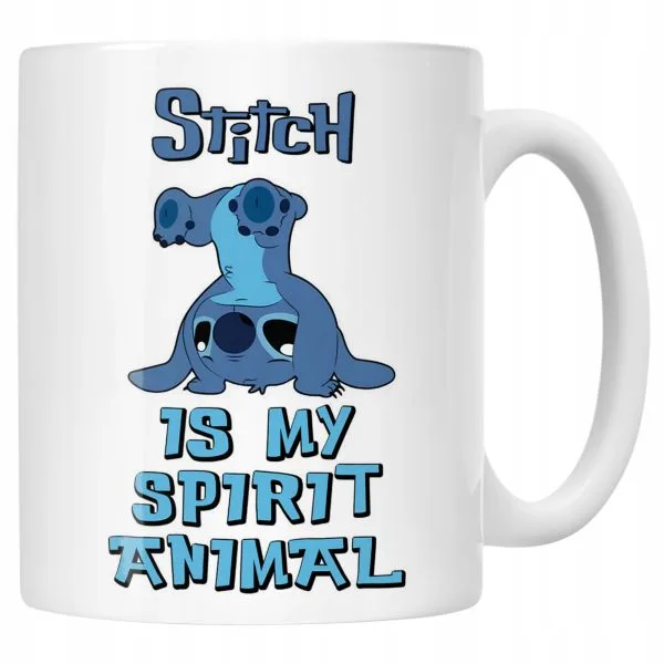 Kubek ceramiczny Stitch Lilo i Stich Bajka Dla Dzieci Prezent