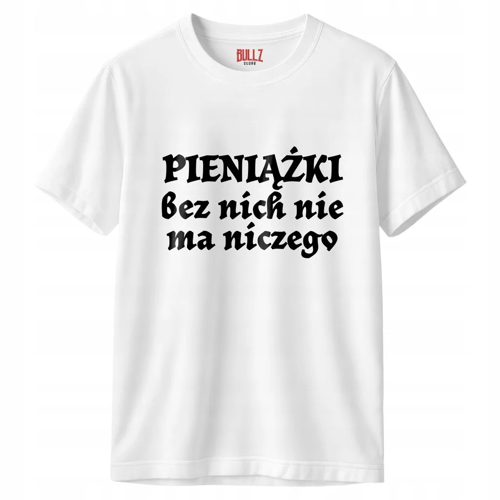 Koszulka biała męska 1670 Pieniążki r. 3XL