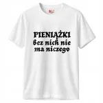Koszulka biała męska 1670 Pieniążki r. 3XL