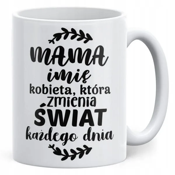 Kubek ceramiczny Personalizowany Dzień Matki Dla Mamy Prezent Upominek