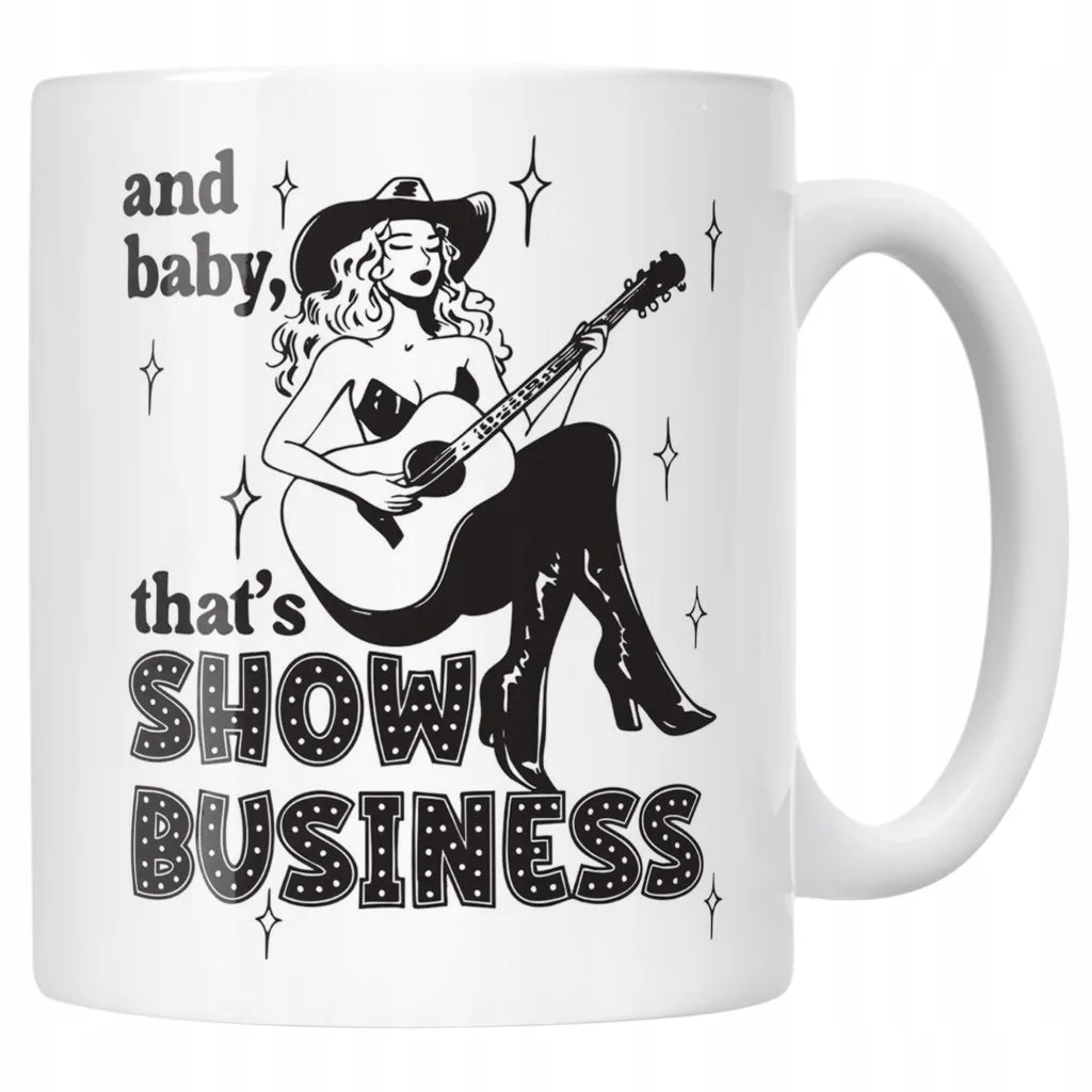 Kubek ceramiczny Taylor Swift The Life Of A Showgirl Dla Fanów Prezent