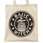 Torba bawełniana na zakupy Halloween Basic Witch Jesień Wiedźma Prezent