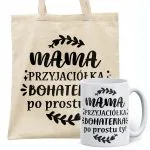Zestaw Kubek + Torba Dzień Matki Dla Mamy Prezent Upominek