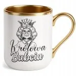 Kubek Premium Złoty Dzień Babci Dla Babci Prezent Upominek