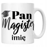 Kubek Ceramiczny Personalizowany Pan Magister Prezent Upominek
