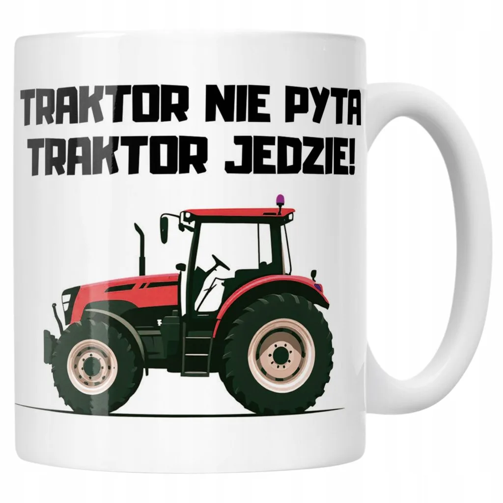 Kubek ceramiczny Rolnik Dla Rolnika Traktor Zabawny Prezent Upominek