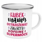 Emaliowany Kubek Garnuszek Dzień Matki Dla Mamy Prezent Kubek Mamy