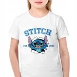 Koszulka biała dziecięca Stitch Lilo i Stich Dla Fanów