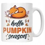 Kubek ceramiczny Jesienny Jesień Hello Pumpkin Dynia Prezent