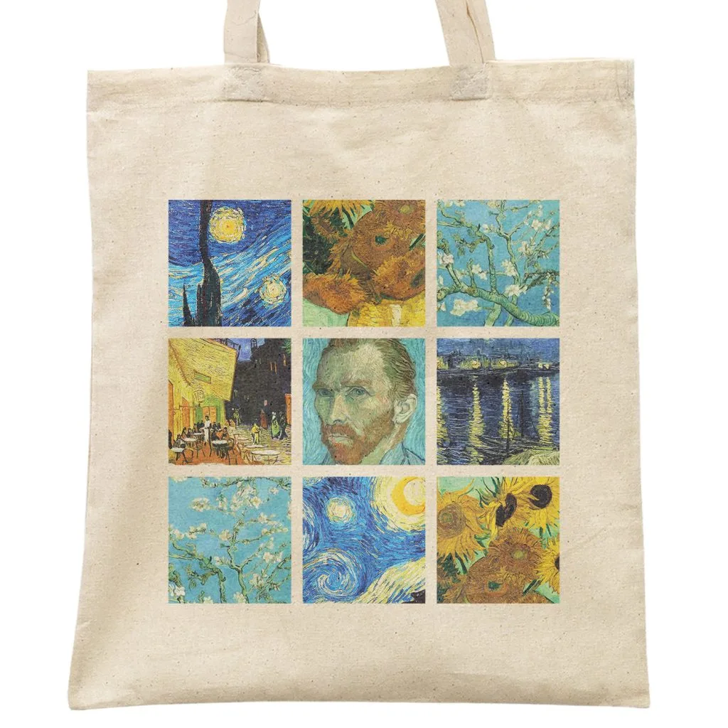 Torba bawełniana na zakupy Vincent Van Gogh Dla Miłośników Sztuki Malarstwa