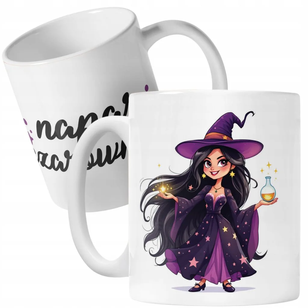 Kubek ceramiczny Halloween Napar Czarownicy Dla Kobiety Prezent Upominek