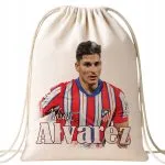 Plecak bawełniany Julián Álvarez dla kibiców Atlético Madryt