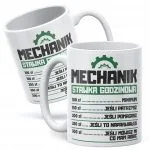 Kubek ceramiczny Mechanik Stawka Godzinowa Zabawny Prezent Upominek