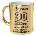 Kubek ceramiczny 330 ml Nie jestem 30 Na 30 Urodziny Prezent Dla Mężczyzny