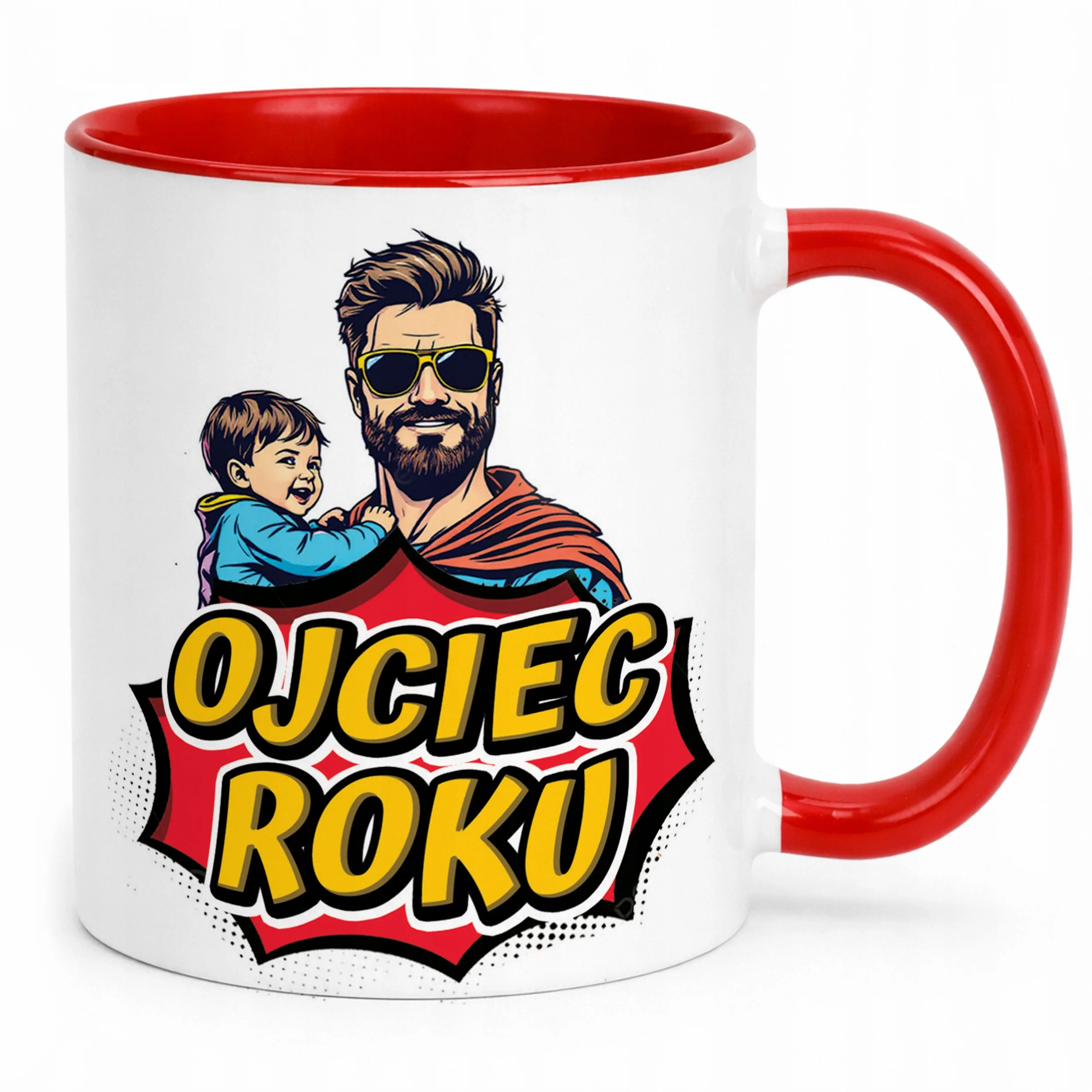 Kubek ceramiczny Dzień Ojca Dla Taty Ojciec Roku Prezent
