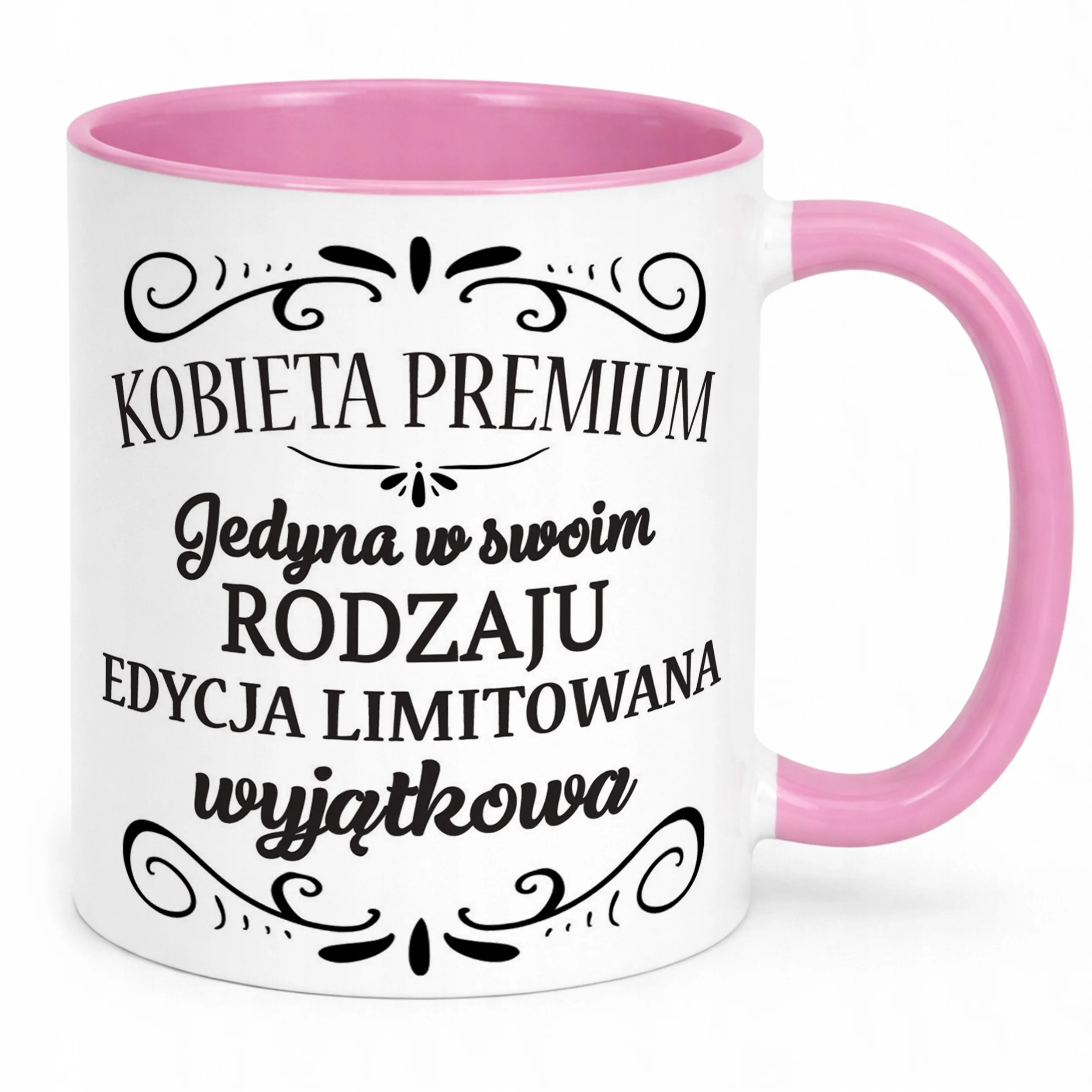 Kubek Różowy Dzień Kobiet Dla Kobiety Dziewczyny Prezent Upominek
