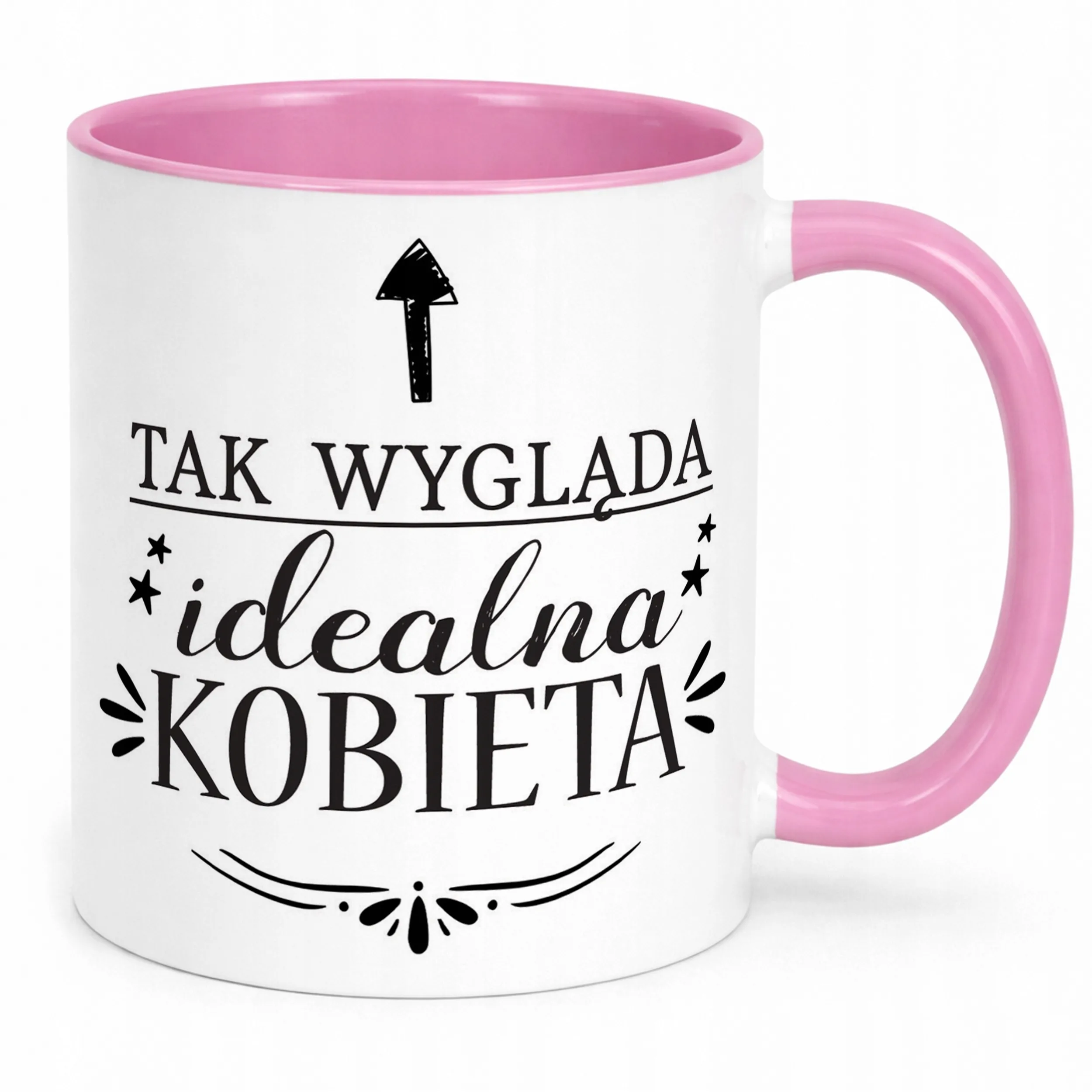 Kubek Różowy Dzień Kobiet Dla Kobiety Dziewczyny Prezent Upominek