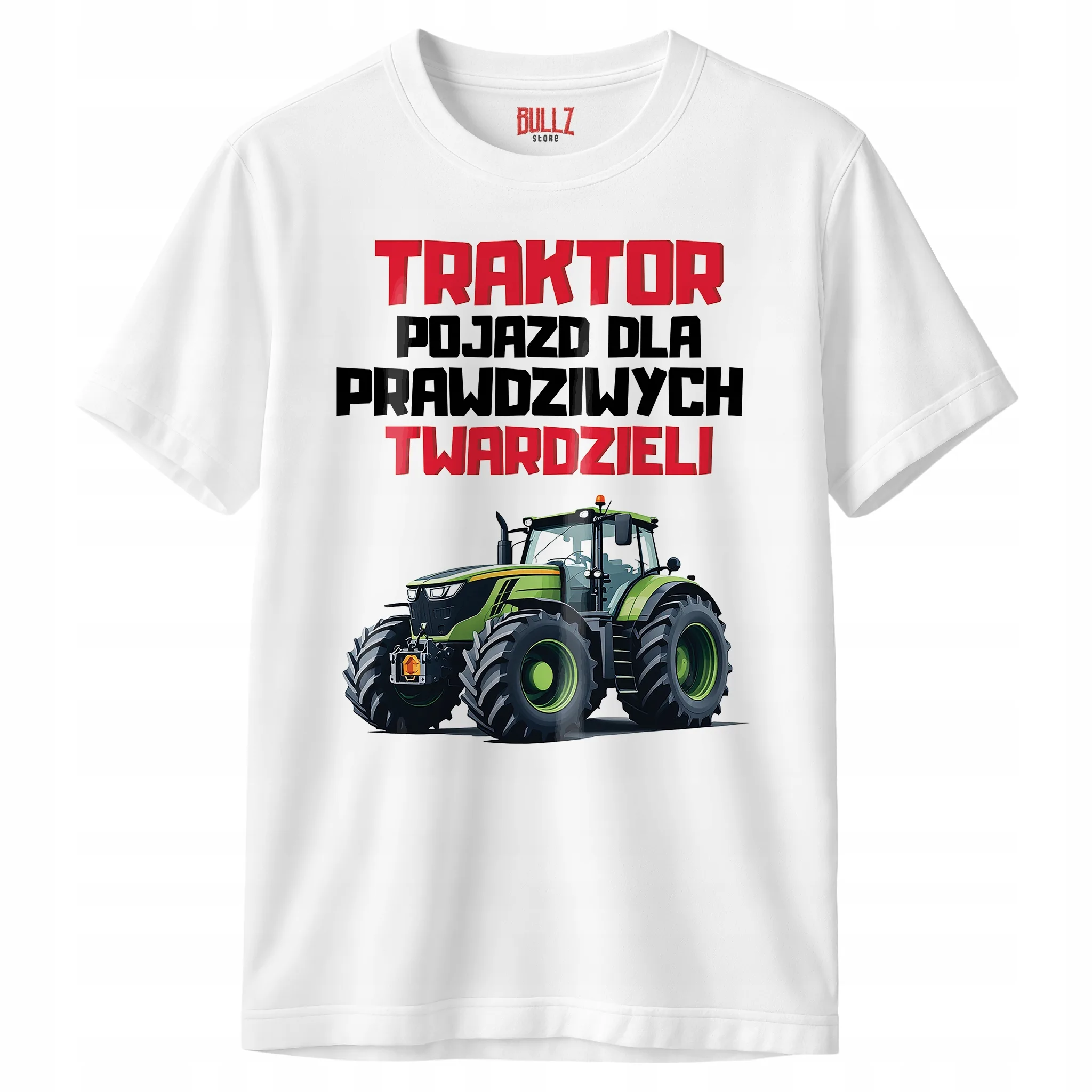 Koszulka biała męska Dla Rolnika Zabawny Prezent Upominek r. 3XL