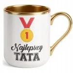 Kubek Premium Złoty Dzień Ojca Dla Taty Najlepszy Tata Prezent