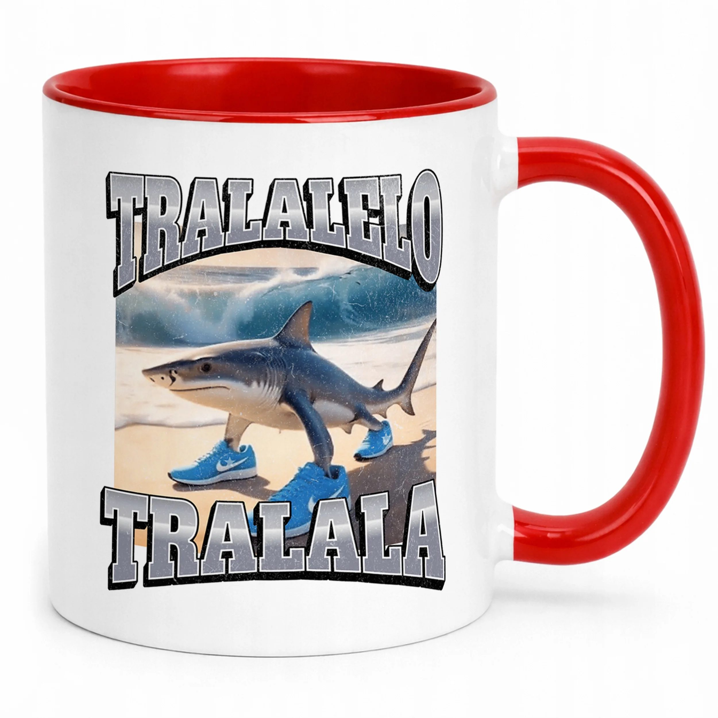 Kubek ceramiczny Tralalero Tralala viral tiktok brainrot mem