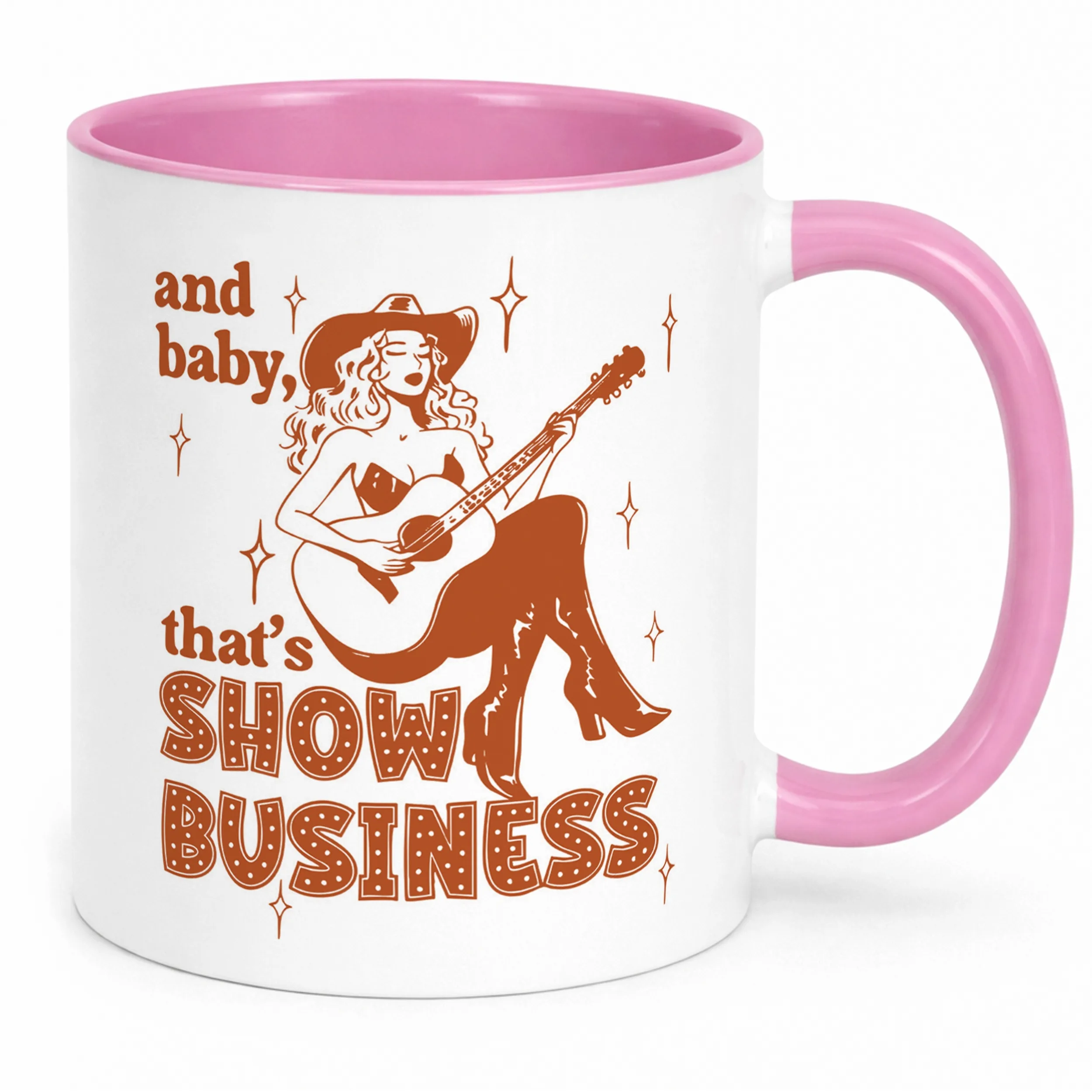 Kubek Różowy Taylor Swift The Life Of A Showgirl Dla Fanów Prezent