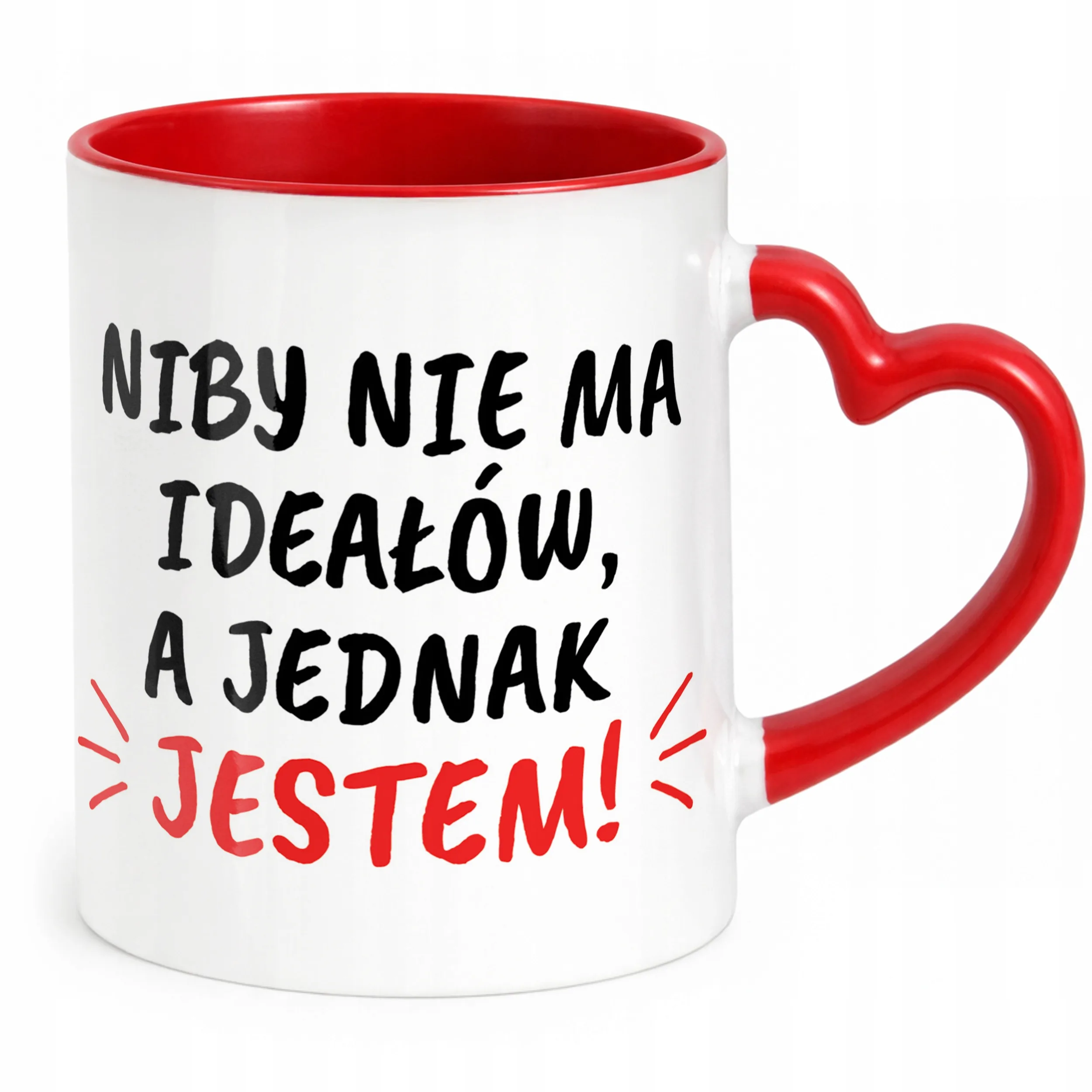 Kubek Czerwony Dzień Kobiet Dla Kobiety Dziewczyny Prezent Upominek