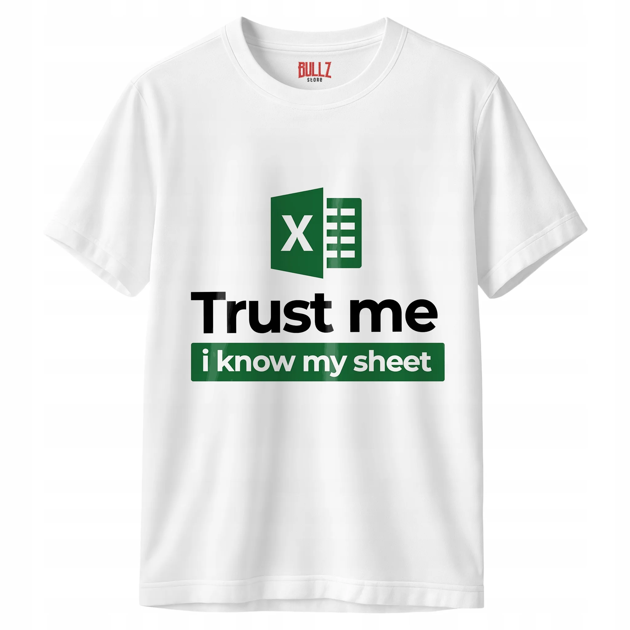 Koszulka biała męska Trust Me Excel Zabawny Prezent