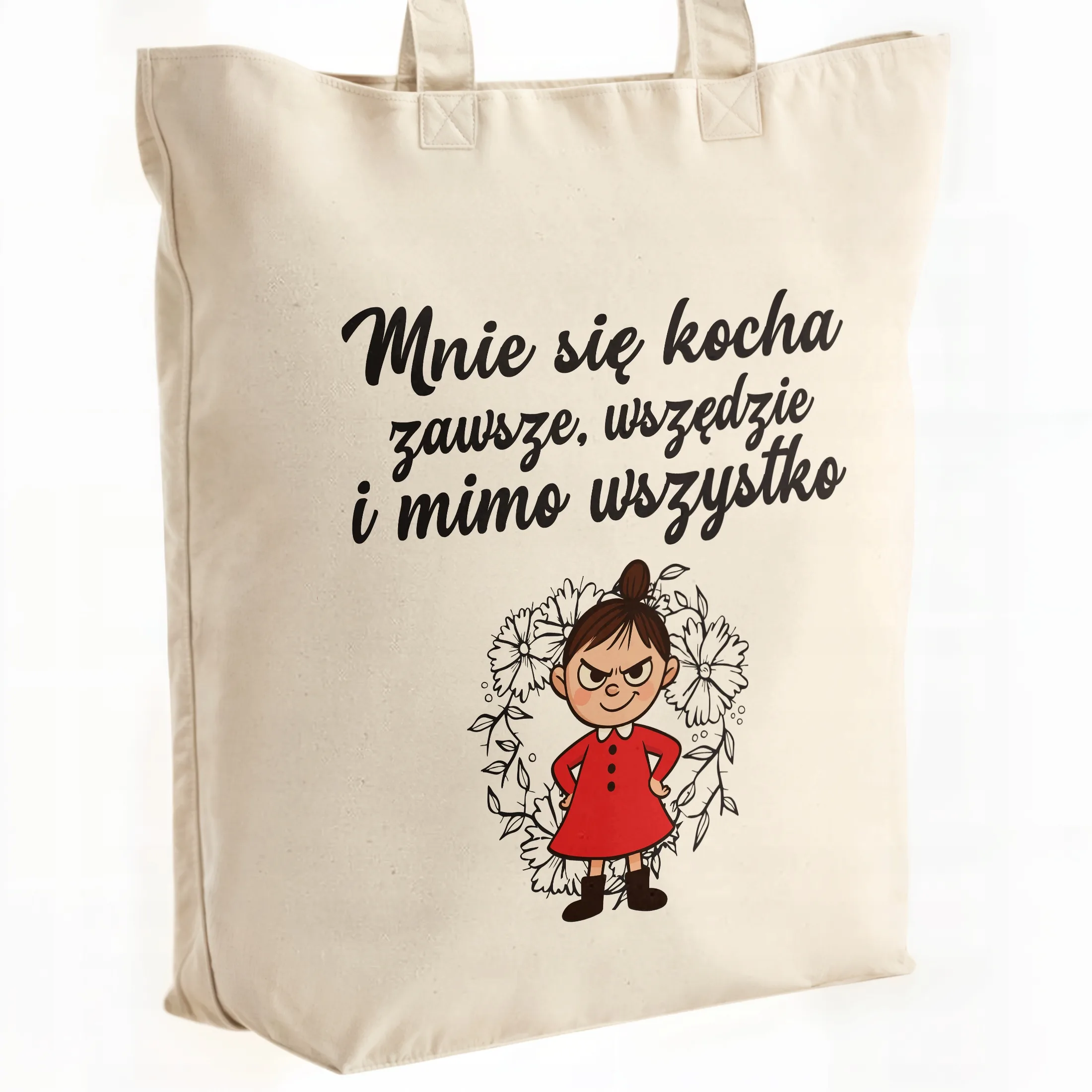Torba bawełniana premium Dzień Kobiet Prezent Zabawny Upominek